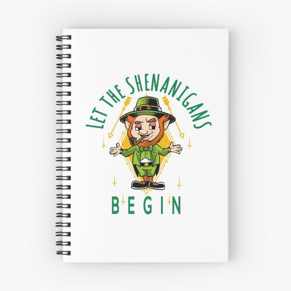 Item preview, Let the Shenanigans Begin shirt Prone to & Down to Malarkey Malarky Shamrocks designed and sold by tengamerx.