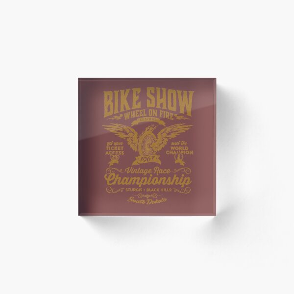 Bike Show Bloc acrylique