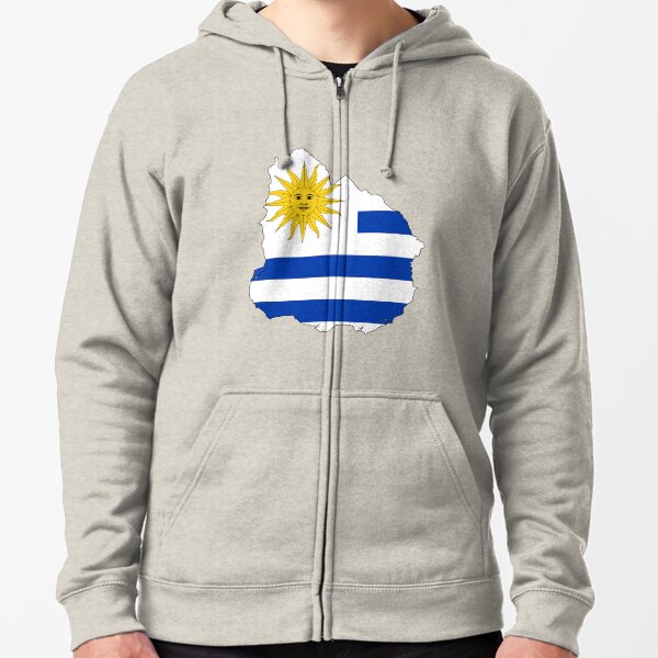 Artikel-Vorschau von Uruguay-Kartenflagge, designt und verkauft von CacaoDesigns.