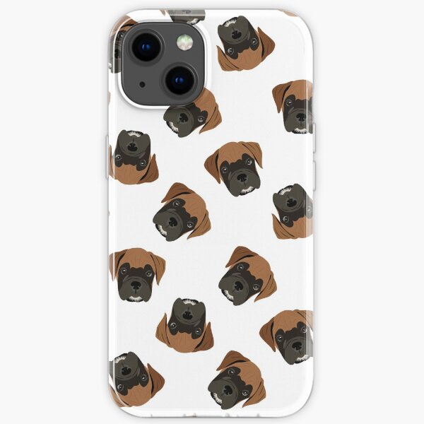 Boxer Welpenliebe - © GraphicLoveShop iPhone Flexible Hülle
