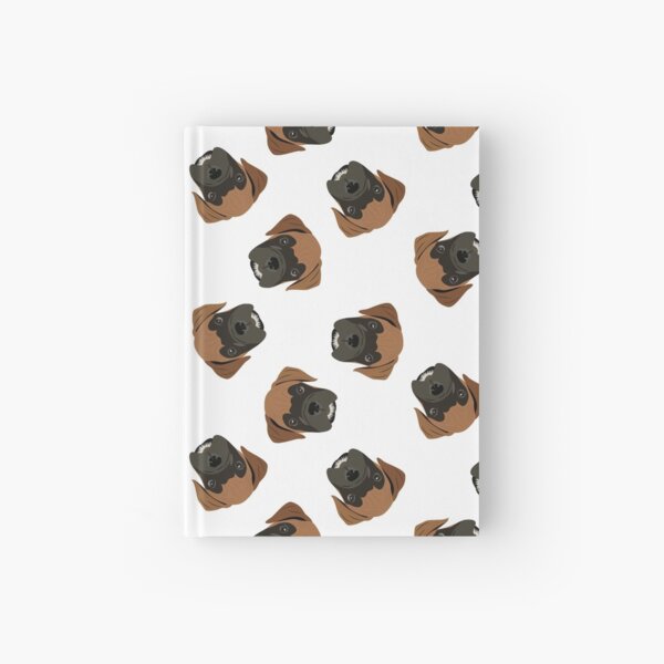 Boxer Puppy Love Hardcover Journal