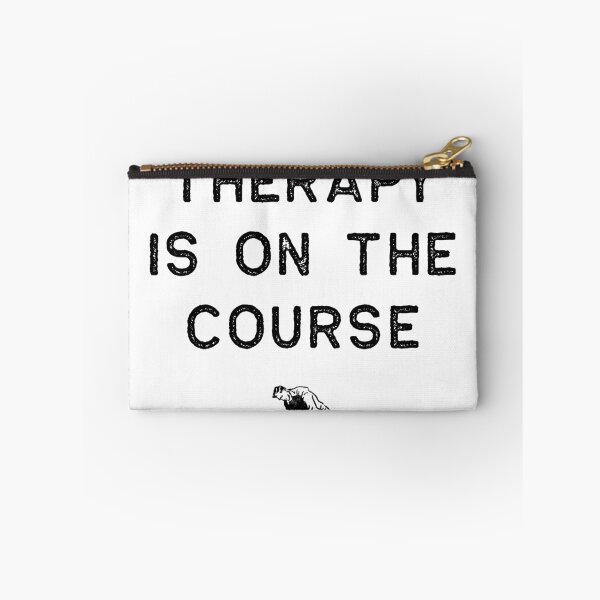 Item preview, Golf Shirt My Therapy Is On The Course Black Golfing Golfers Funny Dad Gift designed and sold by threadsmonkey.