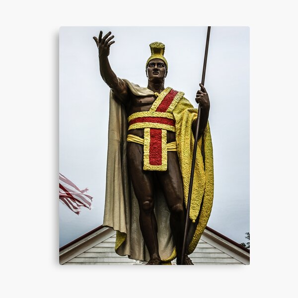 King Kamehameha Canvas Print