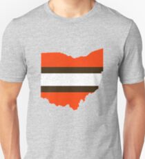Brown & Orange State Unisex T-Shirt