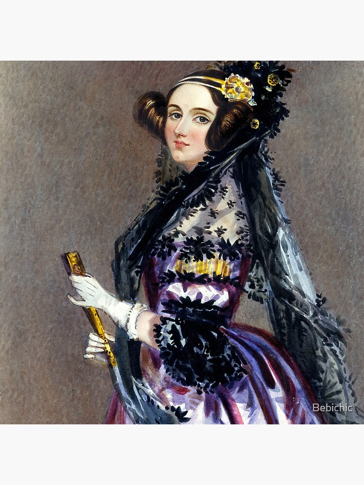 Ada lovelace Alfred Edward Chalon painting