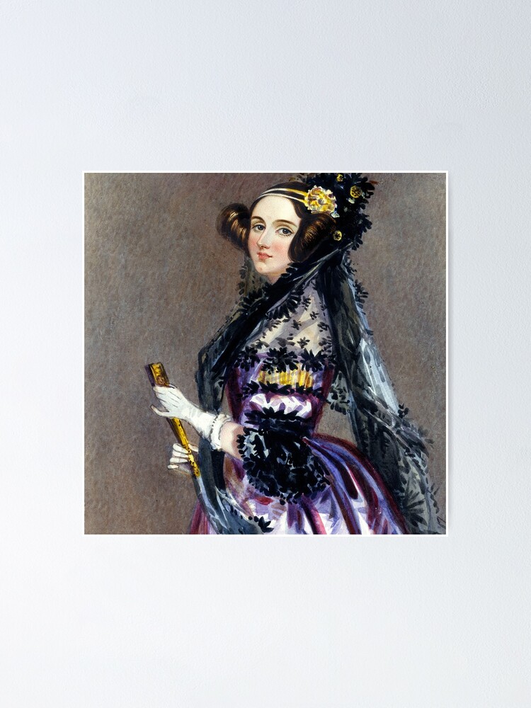 Ada lovelace Alfred Edward Chalon painting