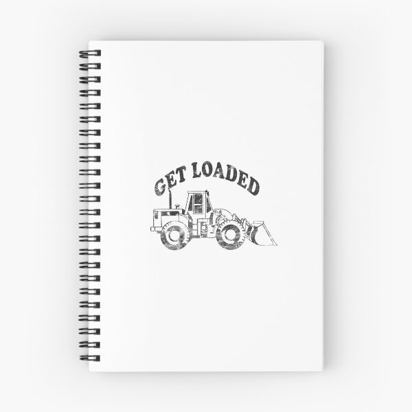 Item preview, Get Loaded Loader Heavy Construction Equipment Digger Black designed and sold by KNUXX Shop.
