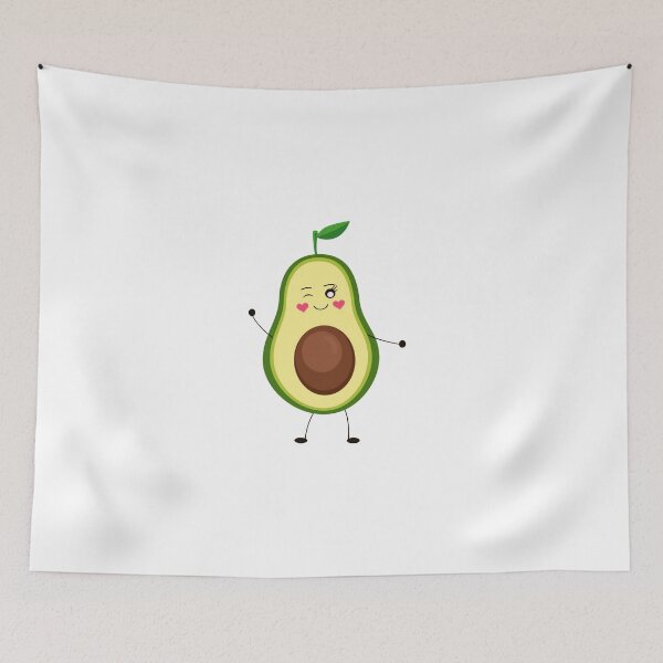 Item preview, cute avocado sticker designed and sold by TraciBLantzy.