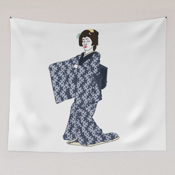 Item preview, Shippo Interlocking Circles Kimono Motif designed and sold by KHRArts.