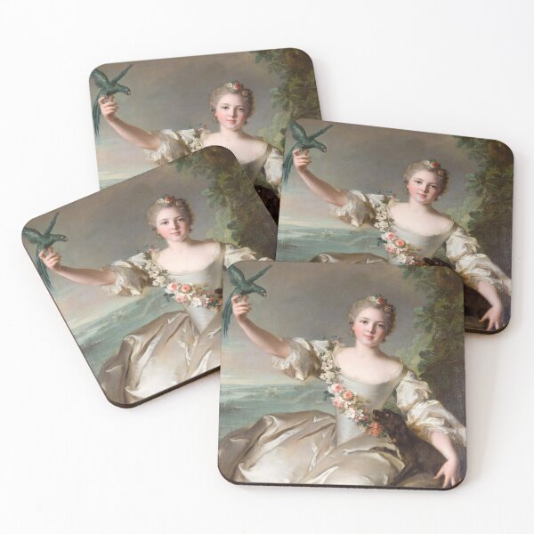 Item preview, Portrait de Mathilde de Canisy - Jean-Marc Nattier painting designed and sold by Bebichic.