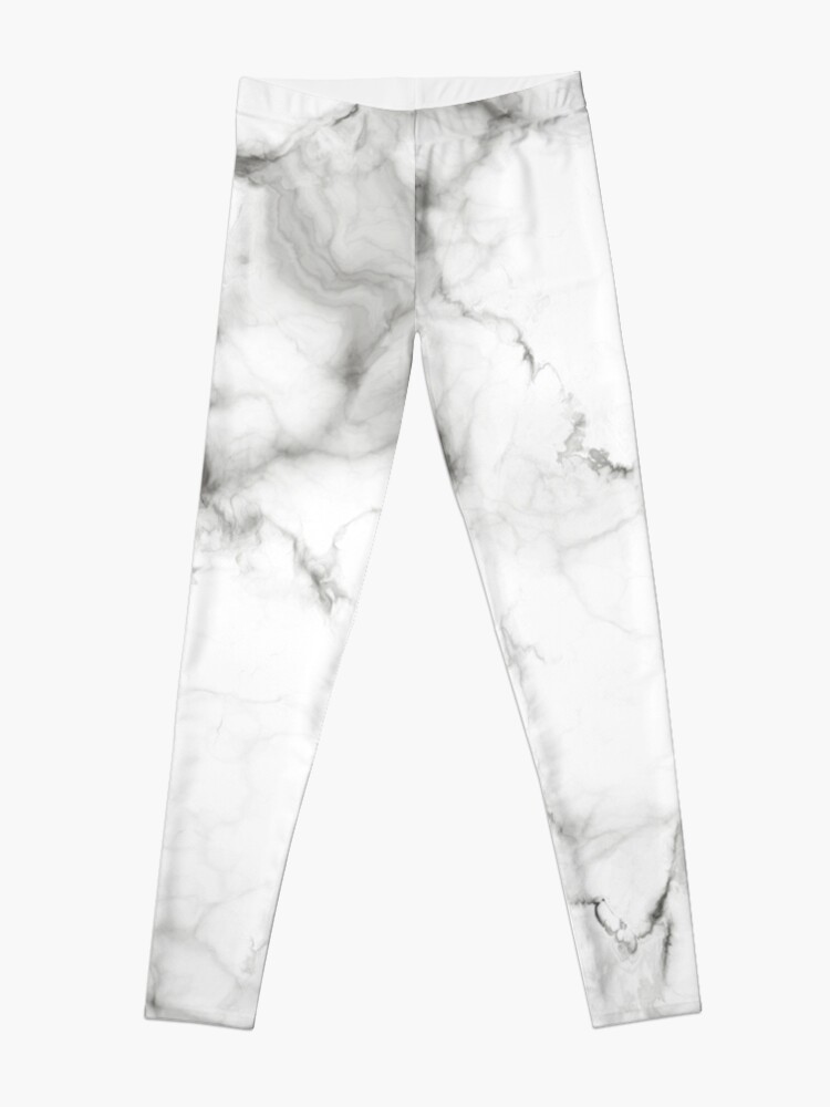 Alternate view of White Marble Leggings