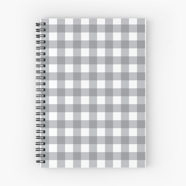 Item preview, Gray and White Buffalo Plaid Pattern designed and sold by ValeriesGallery.