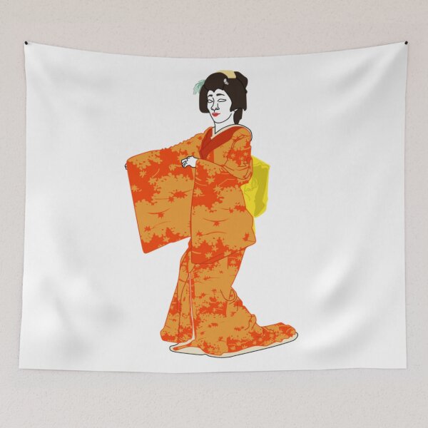 Item preview, Fallen/Scattering Leaves Kimono Motif designed and sold by KHRArts.