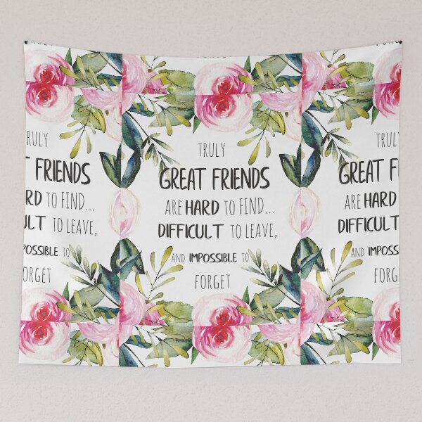 Item preview, Great friends quote / Friendship quote / Friend Farewell gift Leaving Gift Idea / Motivational designed and sold by tanabe.