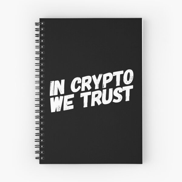 Item preview, In Crypto We Trust Funny Humor Bitcoin Cryptocurrency designed and sold by Cameronfulton.