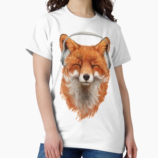 Item preview, Smiling Musical Fox designed and sold by 38Sunsets.
