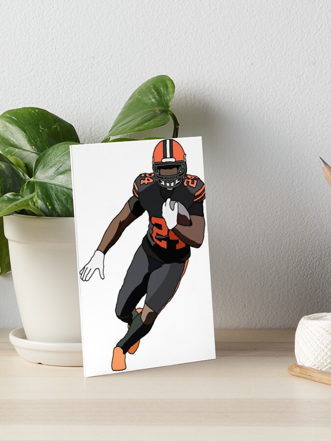 Nick Chubb' Art Board Print for Sale by awexler892