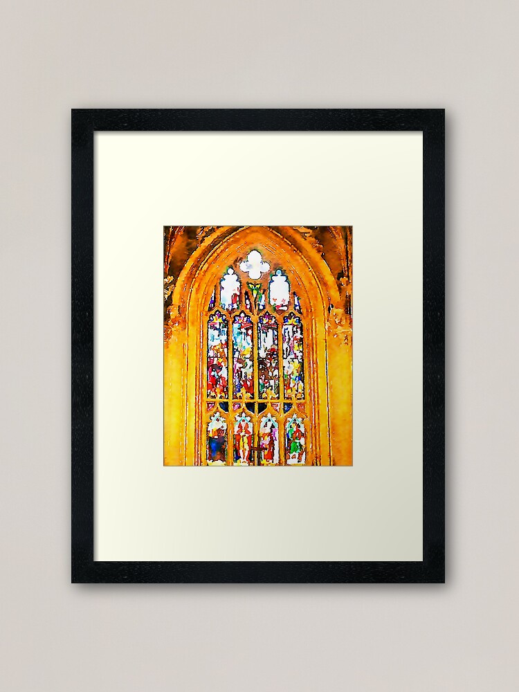 "Stained Glass Window Dublin's Chapel Dublin Castle Dublin