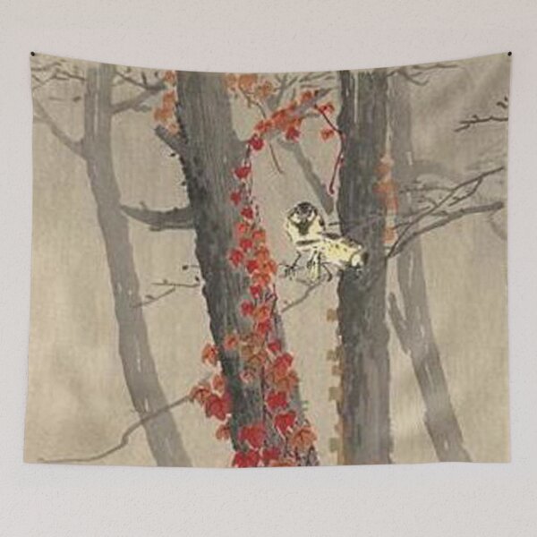 Item preview, Great Tits On A Branch - Favourite Artist - Ohara Koson designed and sold by vmajzlik.