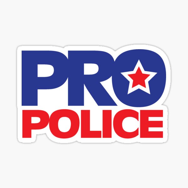 Pro Police Sticker
