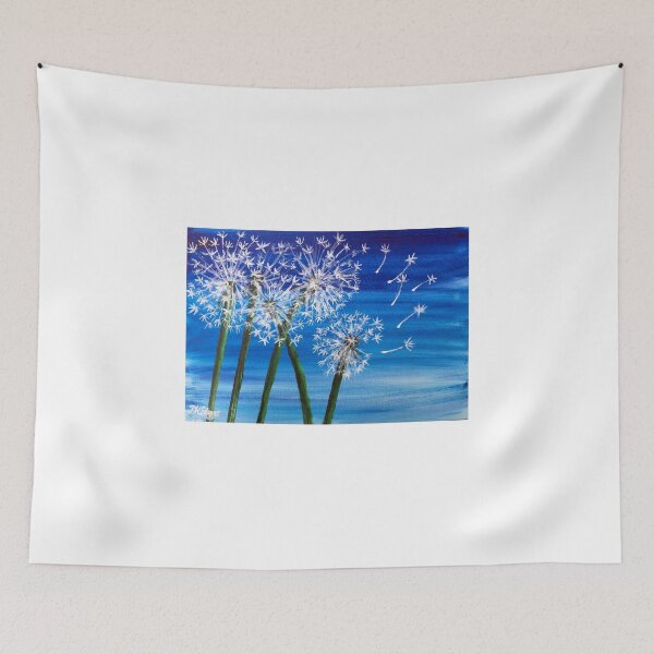 Item preview, Acrylic painting of a dandelions seed head designed and sold by Double Dutch Designs.