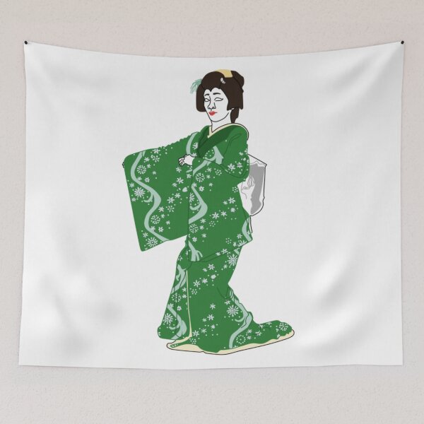 Item preview, Yukiwa Kimono Motif designed and sold by KHRArts.
