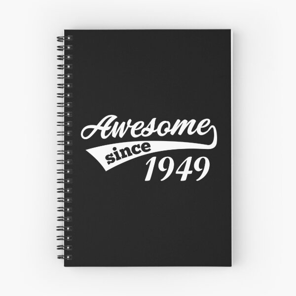 Item preview, Awesome Since Birth Year 1949 Birthday Gift Idea designed and sold by haselshirt.