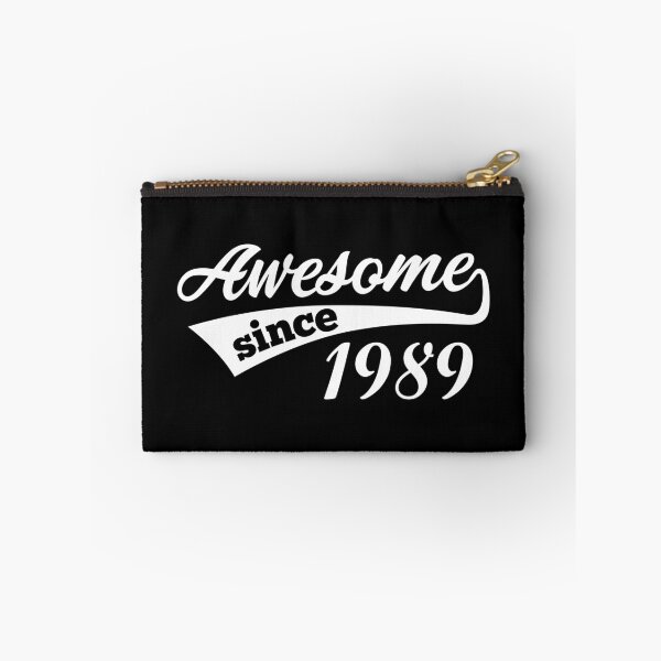 Item preview, Awesome Since Birth Year 1989 Birthday Gift Idea designed and sold by haselshirt.