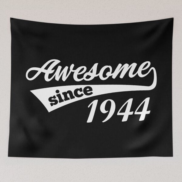 Item preview, Awesome Since Birth Year 1944 Birthday Gift Idea designed and sold by haselshirt.