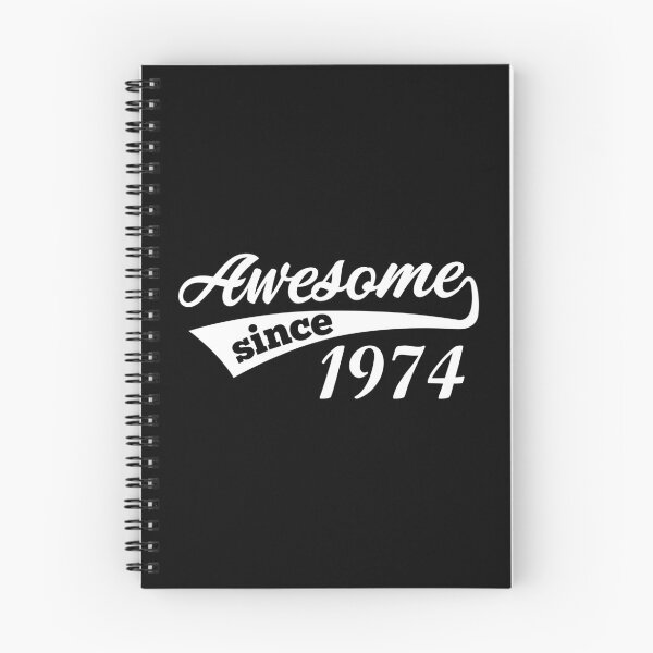 Item preview, Awesome Since Birth Year 1974 Birthday Gift Idea designed and sold by haselshirt.