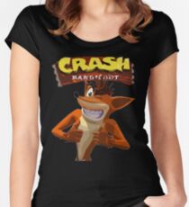 Crash Bandicoot Women's Fitted Scoop T-Shirt