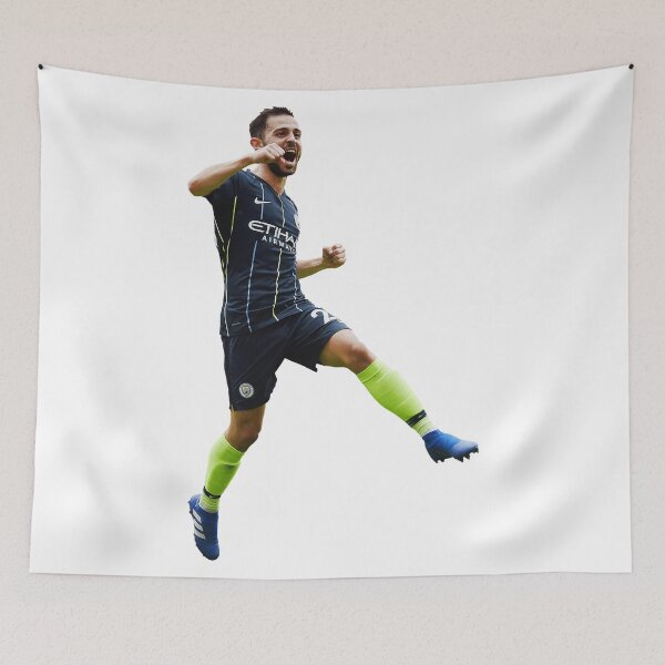 Item preview, Best Football Bernardo Poster Player Silva  Art Print designed and sold by waktuta.