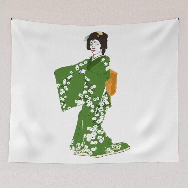 Item preview, Camellia Kimono Motif designed and sold by KHRArts.