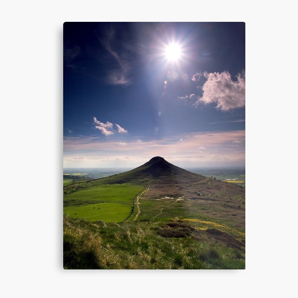 Roseberry Topping Metal Print