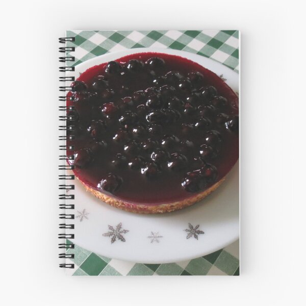 Item preview, Blackcurrant Cheesecake on Retro Pyrex Plate designed and sold by BlueMoonRose.