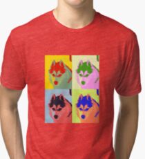 Retro Husky Tri-blend T-Shirt