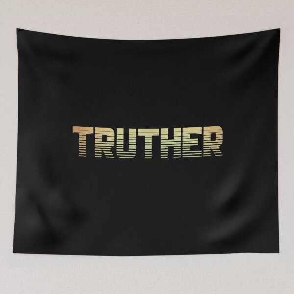 Item preview, Truther Vintage Conspiracy Theory 80's Logo  designed and sold by ccheshiredesign.