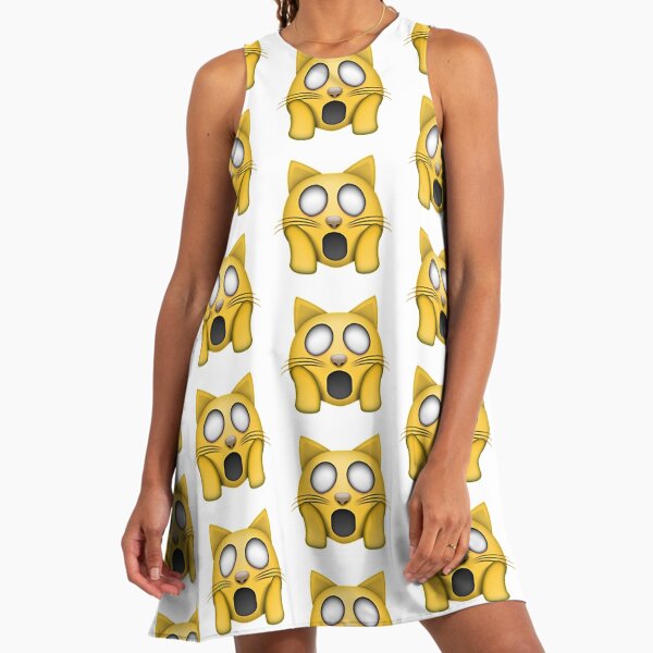 Emoji Cat Tiktok Dresses for Sale | Redbubble