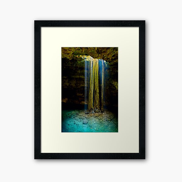 Cenote-2 Framed Art Print