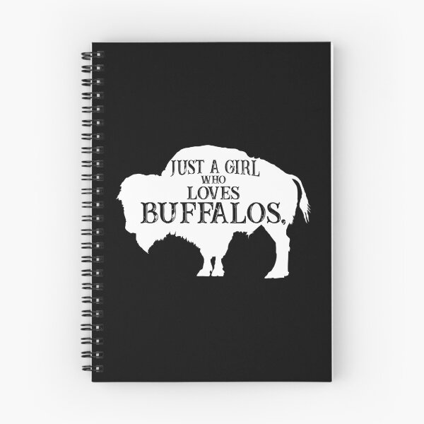 Item preview, Just A Girl Who Loves Buffalos, Womens Buffalo Gift, Womens Bison Gift designed and sold by Designs4Less.