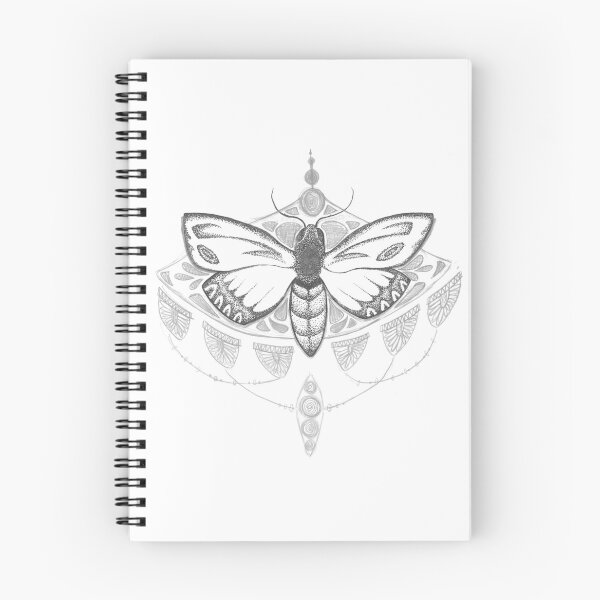 Item preview, death moth mandala  designed and sold by thelostgirl1.