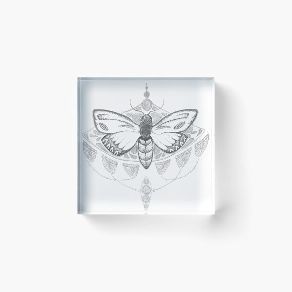 Item preview, death moth mandala  designed and sold by thelostgirl1.