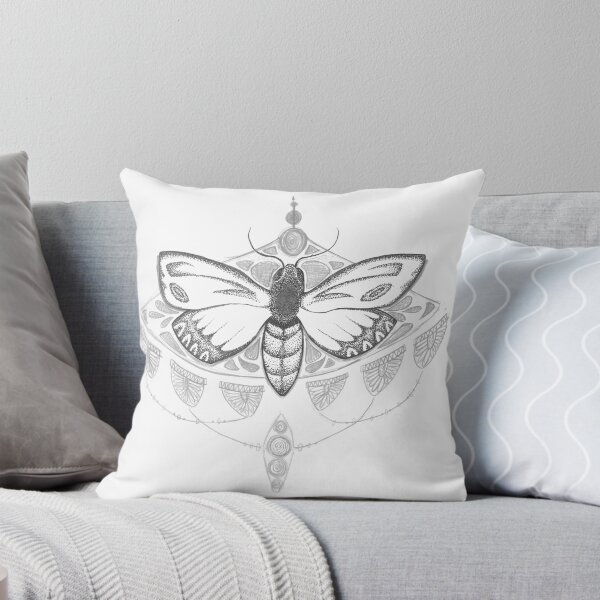 Item preview, death moth mandala  designed and sold by thelostgirl1.