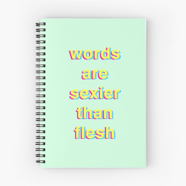 Item preview, words are sexier than flesh designed and sold by CharlieCreator.