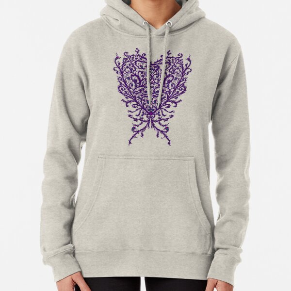 Peacock Heart Tee Light Pullover Hoodie