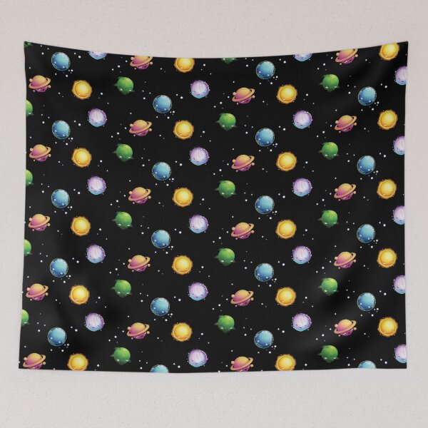 Item preview, Happy Planets Pattern designed and sold by supermara.