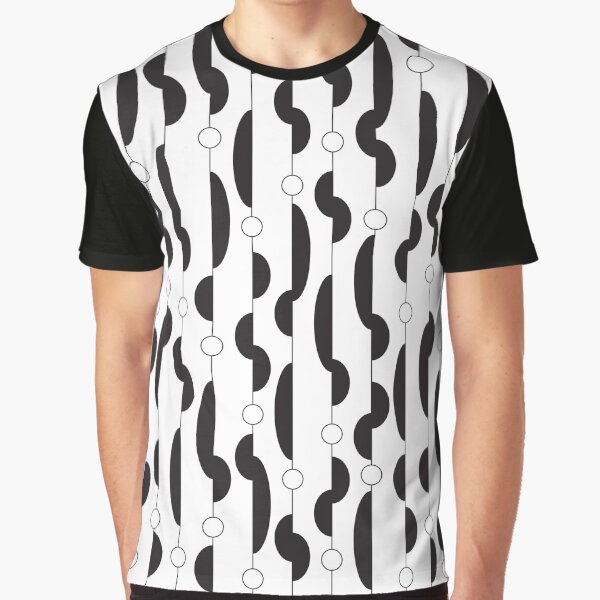 Squiggleoo Filled pattern Graphic T-Shirt