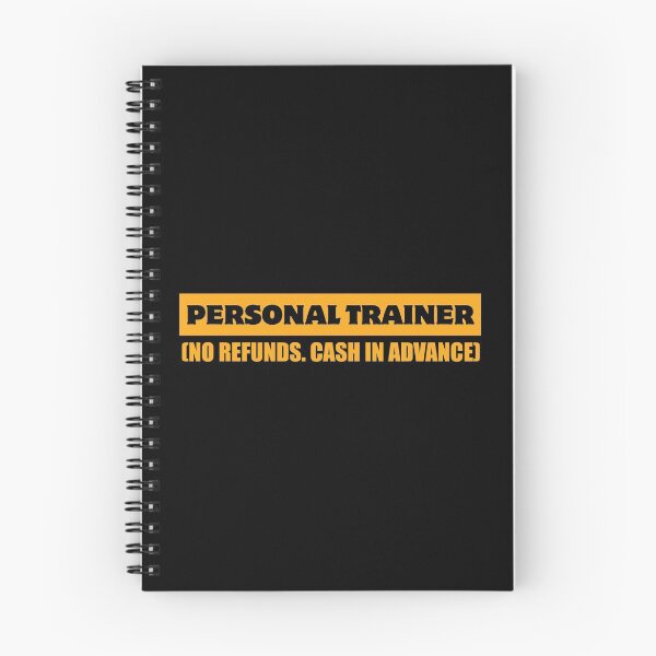 Item preview, Funny Personal Trainer Design Personal trainer no refunds cash in advance designed and sold by drwigglebutts.