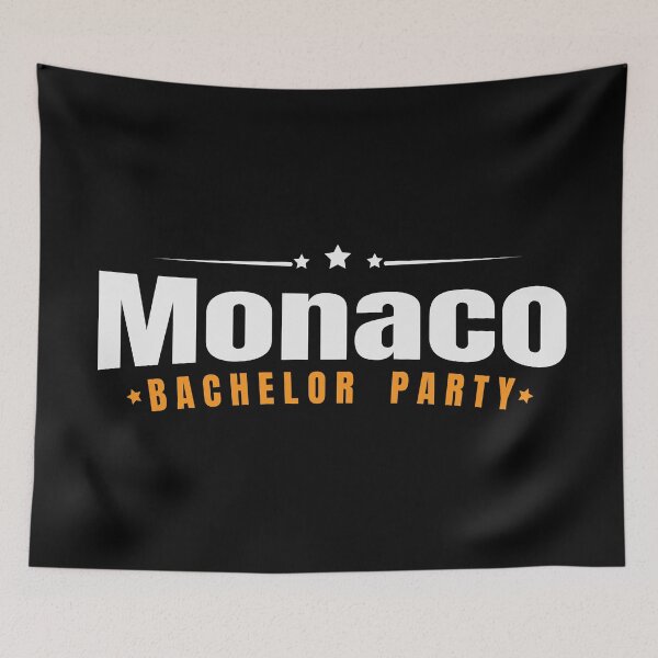 Item preview, Bachelor Party Shirt Monaco Pre Wedding Celebration Tee designed and sold by haselshirt.