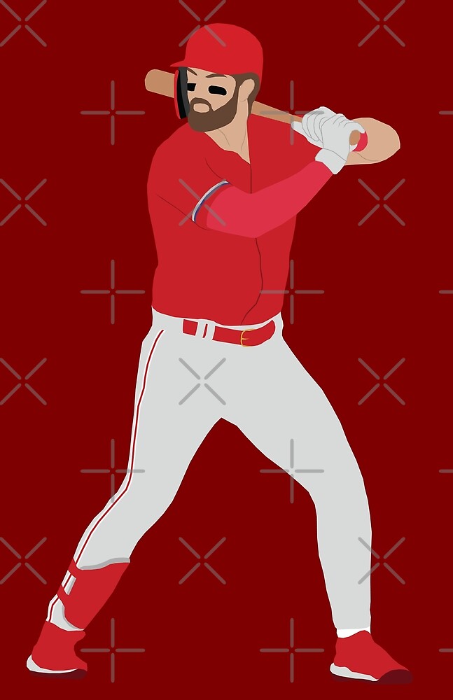 "Bryce Harper" by Draws Sports | Redbubble